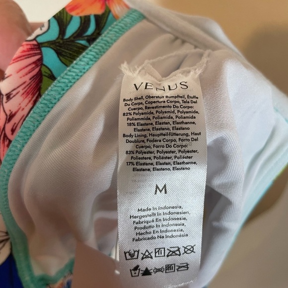 Venus Floral Halter Bikini Top - Picture 7 of 7